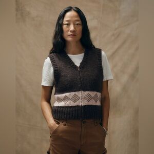 Women’s wool vest size medium